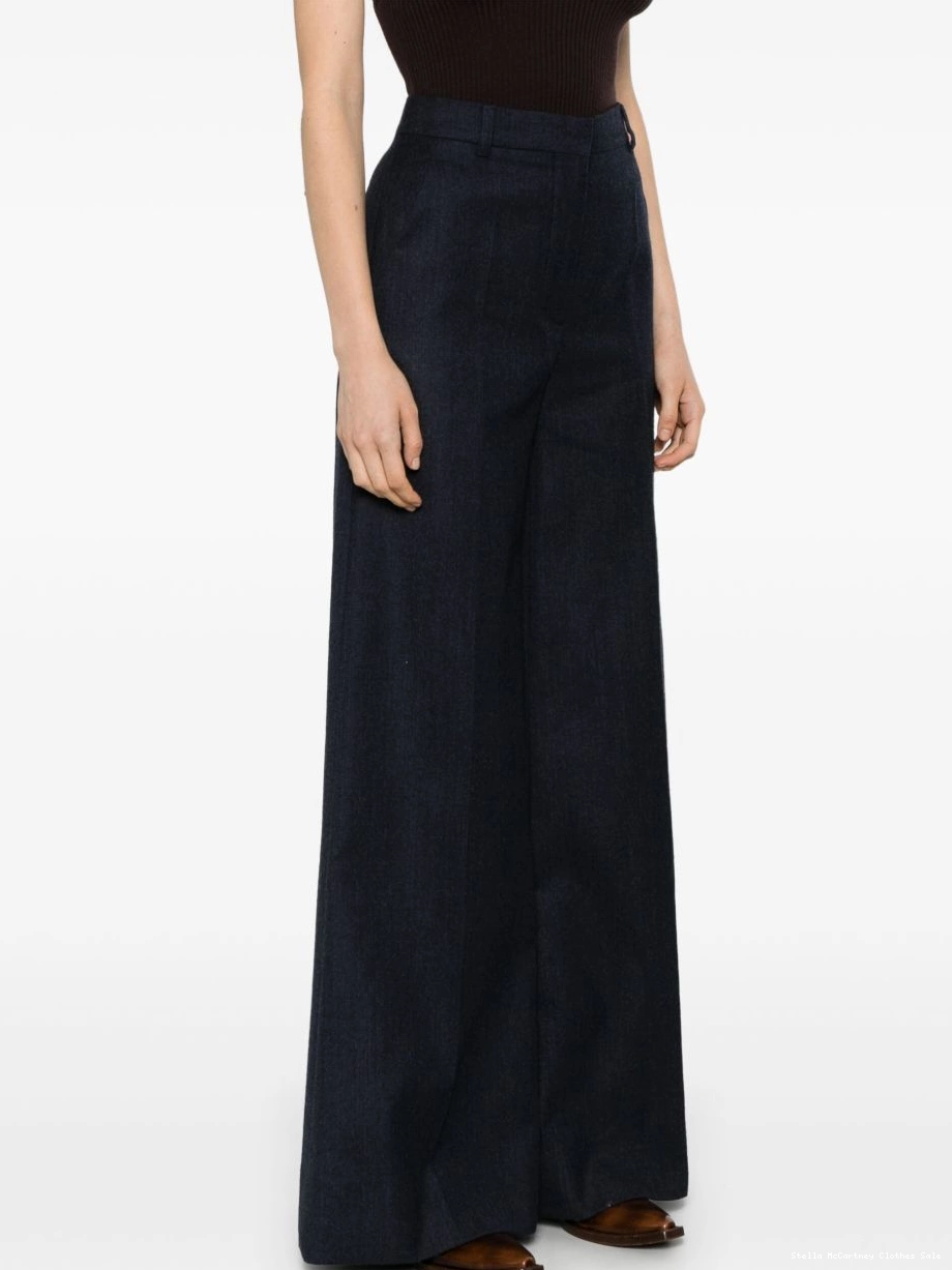 Cheap Women trousers McCartney wool Stella palazzo 0706
